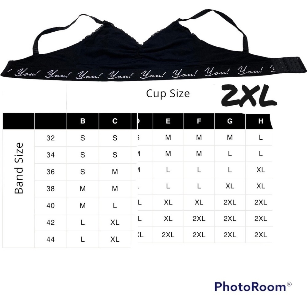 YOU! Lingerie brand 2XL Amaris maternity and nursing/ breastfeeding bra like new